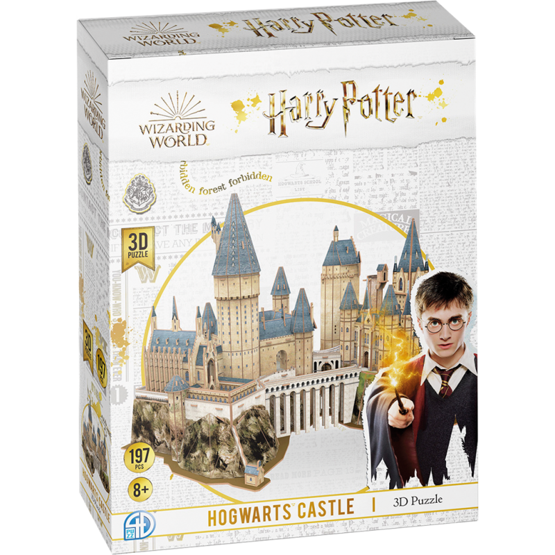 Achetez Puzzle 3D Harry Potter Le Château de Poudlard 197 pièces