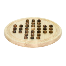 Solitaire (bois naturel) -...