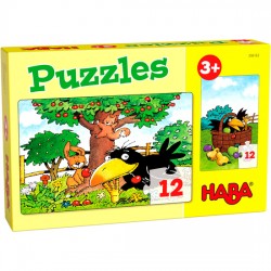 Puzzle 2 x 12 pièces - Le...