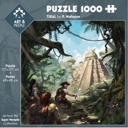 Puzzle 1000 pièces - Tikal...