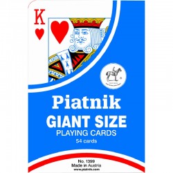 54 cartes géantes Piatnik