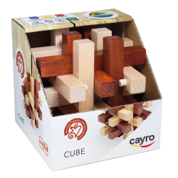 Casse-tête en bois - Cube
