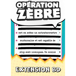 Opération Zèbre : BD...