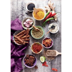 Puzzle 1000 pièces - Epices...