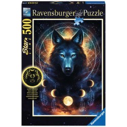 Puzzle 500 pièces - Loup...