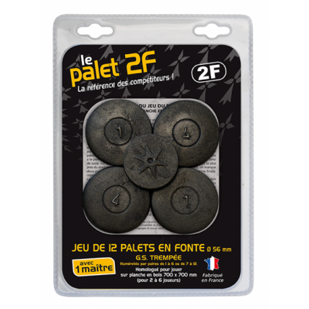 Palets De Curling De Table – Lot De 32 Pièces (16 Rouges, 16 Bleues) – 23 Mm, 13 G – Pour Jeux De Société, Famille Ou Bar