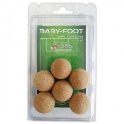 Set de 6 balles de babyfoot