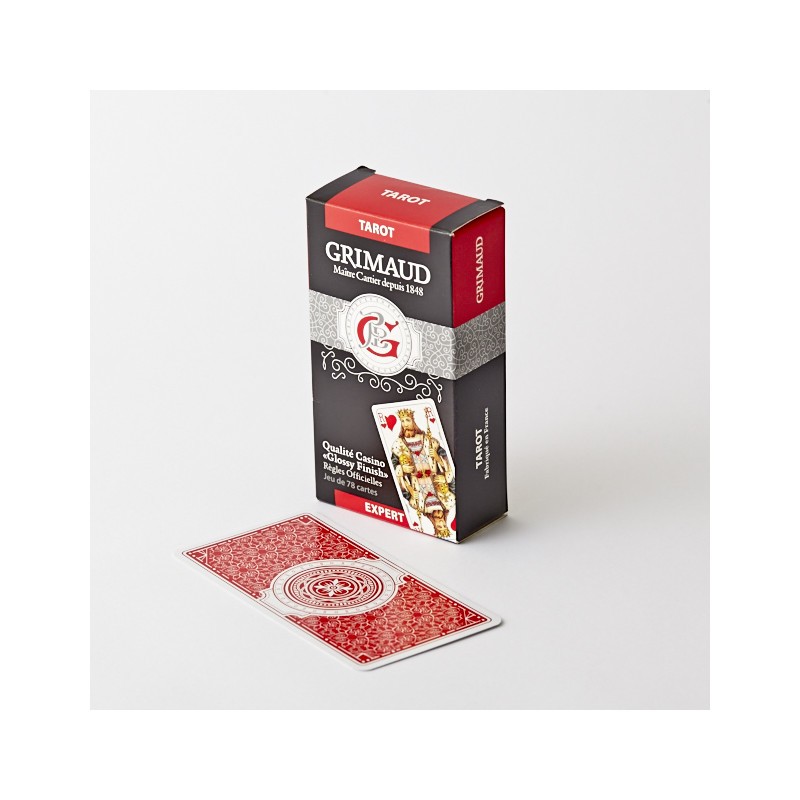 Jeu De 75 Cartes Tarot Grimaud – Complet Avec Boîte – Manque Atout N°1, Valet D’épée Et Coupe N°9